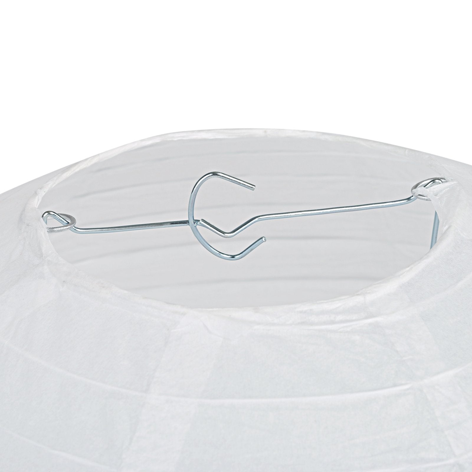 Lihao 12 Inch White Round Paper Lanterns (10 Pack)