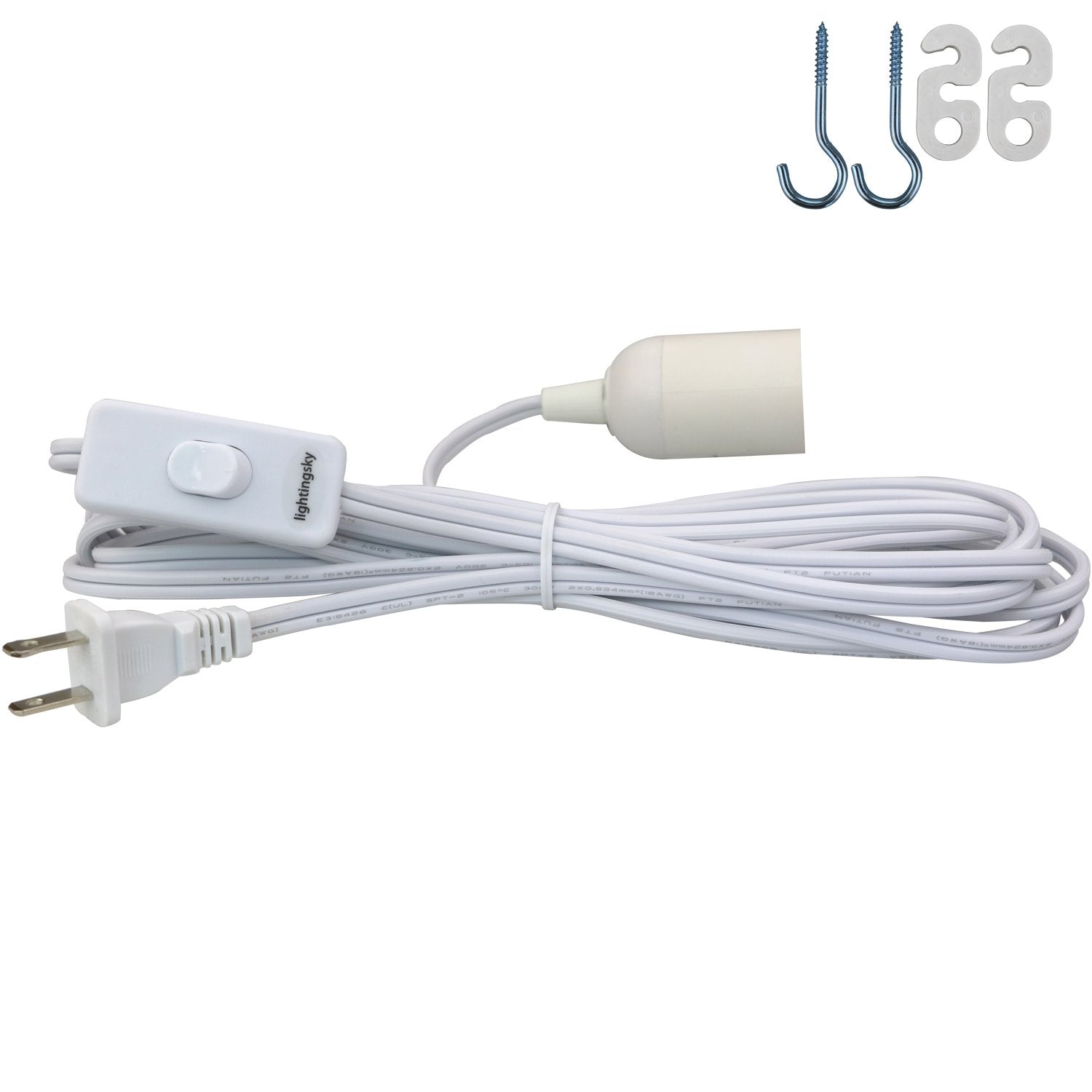 Lightingsky Diy Iq Jigsaw Puzzle Lamp Shade Ceiling Pendant Lampshade Kit With 15 Feet Hanging Cord (Orange, Xl-16 Inch)