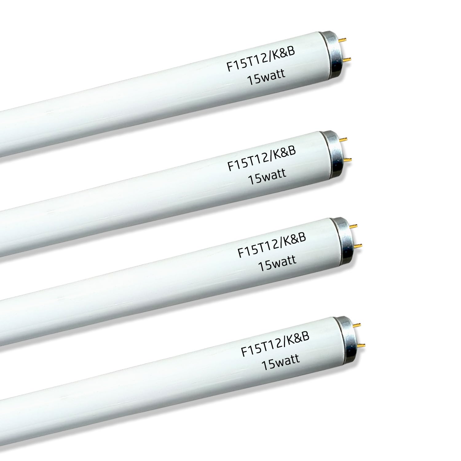F15T12-KB 15 Watt Fluorescent Light Bulb,18 Linear 3000K Soft White T12 Tube Diameter 1.5 inch, Warm White Lighting Replacement