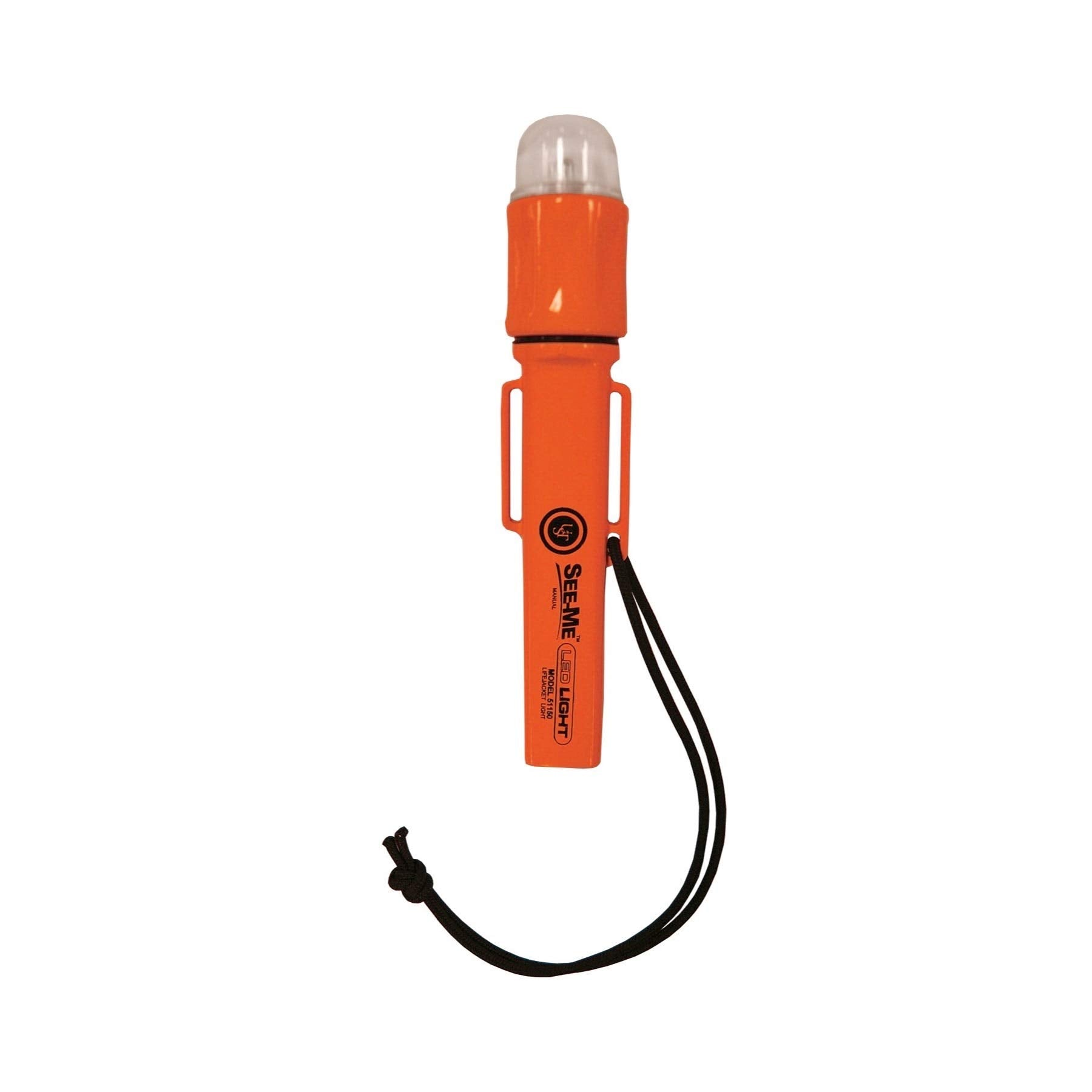 Ust See-Me 1.0 Waterproof Led Light, 20 Lumen, Emergency & Outdoor Use, Orange, One Size