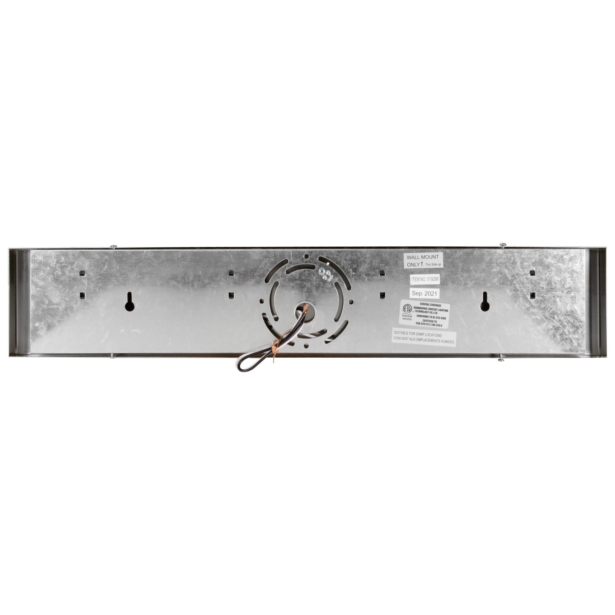 Design House 519298 Contemporary 4-Light Indoor Dimmable Fixture, Satin Nickel - Ideal For Bathroom & Vanity