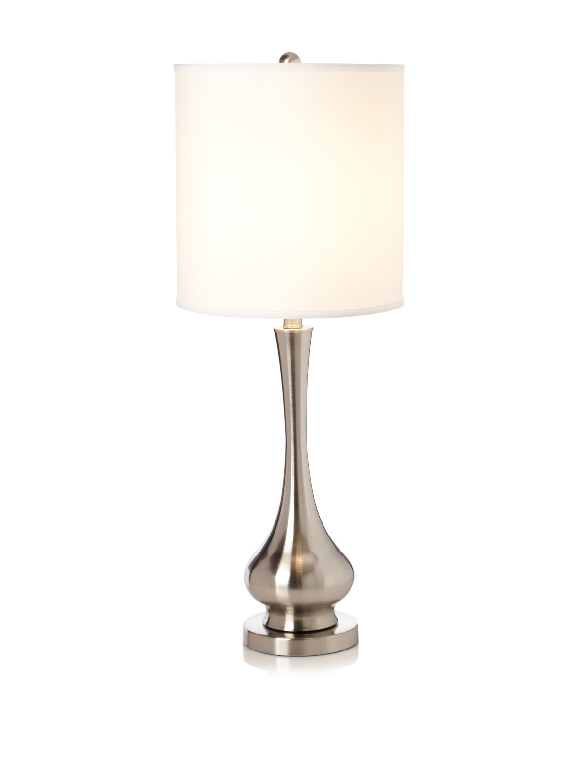Greenwich Lighting Camden Table Lamp, Brushed Nickel