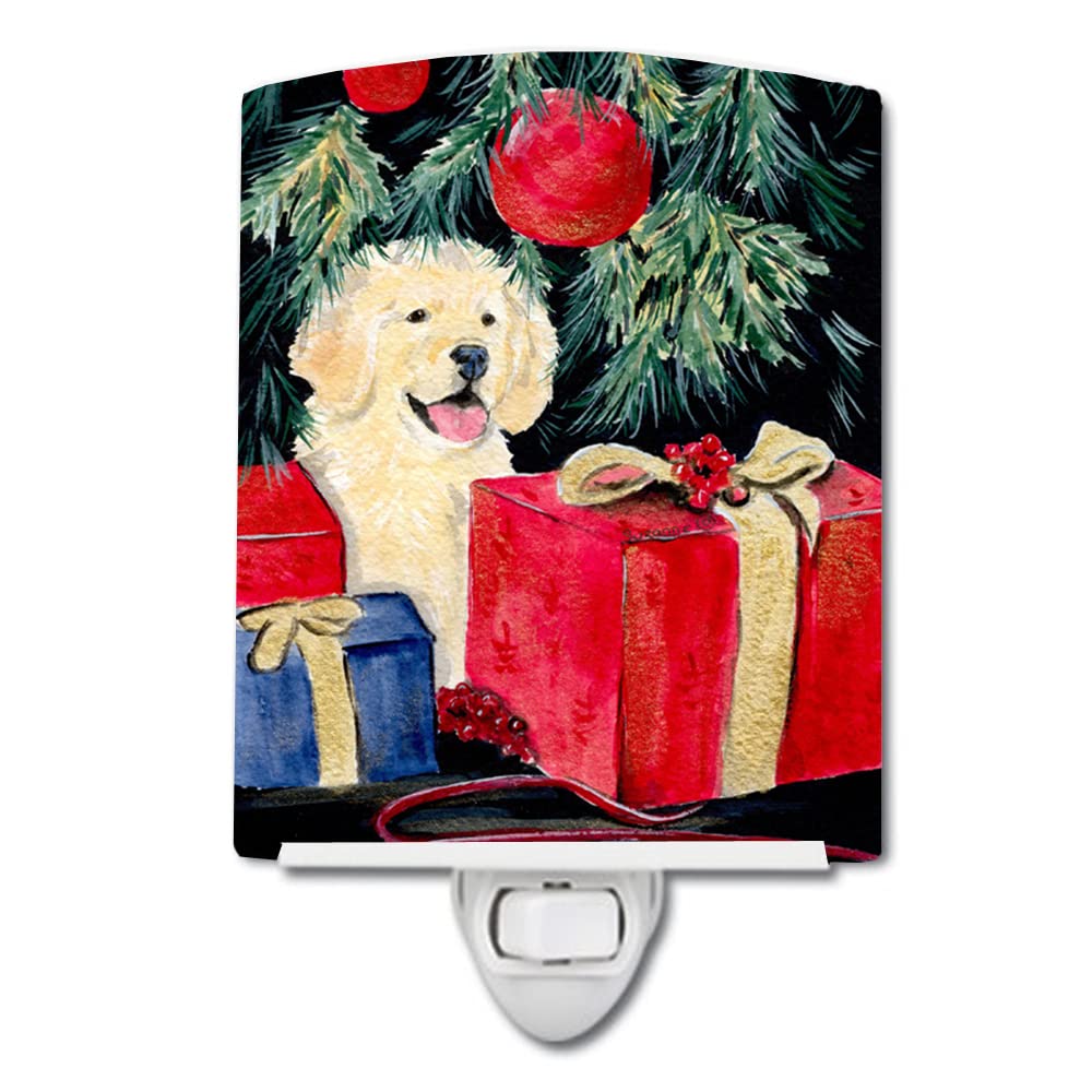Carolines Treasures Night Light, Golden Retriever, Ceramic, 6x4, Multicolor, Model SS8578CNL