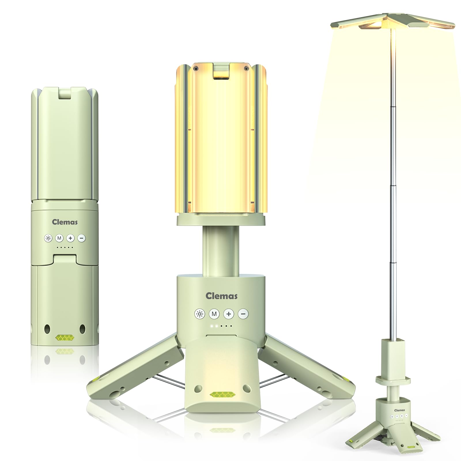 Telescopic Camping Lights Rechargeable 14000 mAh Led Multifunction Magnetic Lanterns Job Site Lighting Cordless Dimmable Camping