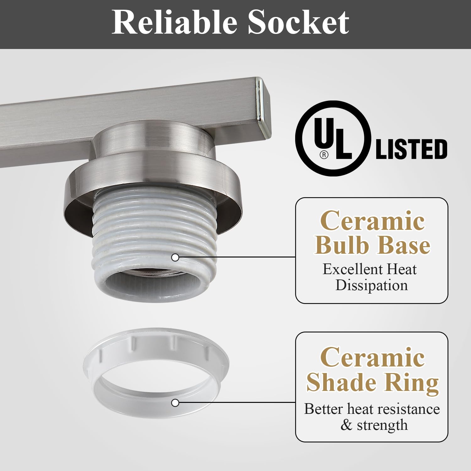 Mecgirn Island Light For Kitchen  Brushed Nickel Dining Room Light Fixture Over Table With Milk Glass Shade  3-Light Linear Chandelier Pendant Lighting For Dining Table Kitchen Island Living Room