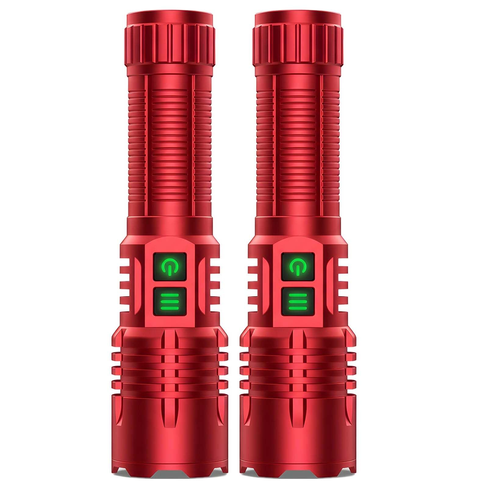Hoxida Blacklight Flashlights for Pet Urine Detection, UV Blacklight&High Lumens Flashlight Rechargeable, Zoomable Waterproof Ta