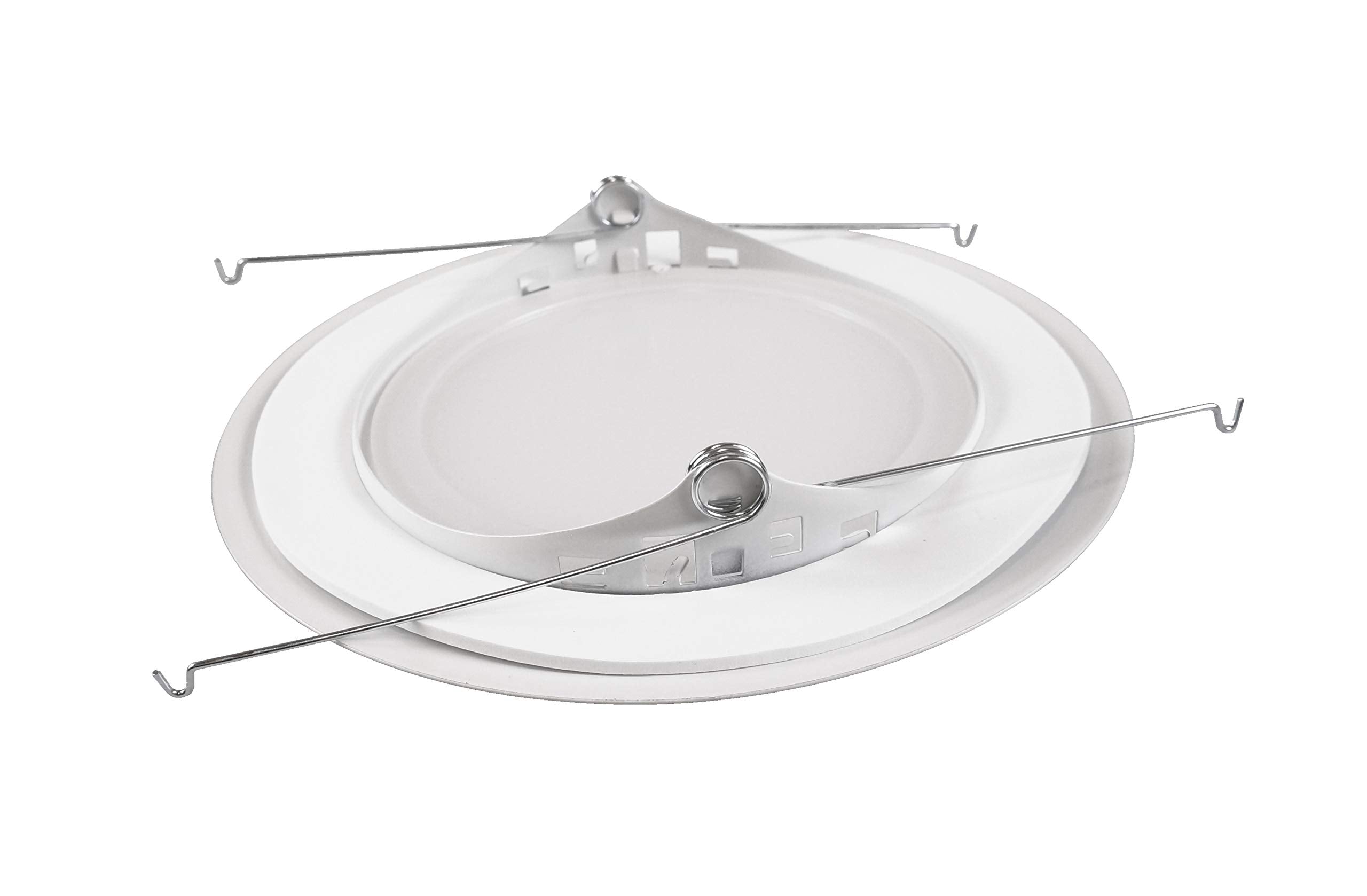 Nicor Lighting 17575 Recessed Trims, White 6 Inches