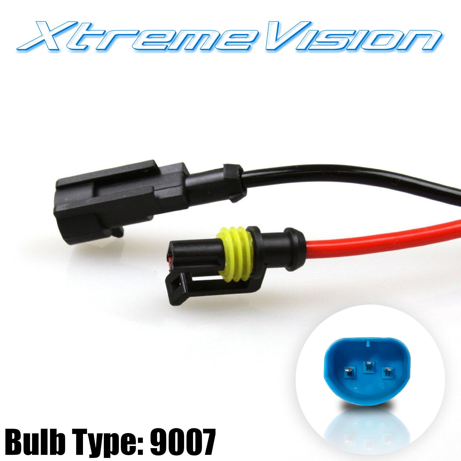 Xtremevision Hid Xenon Replacement Bulbs - 9007 (Hb5) - 30000K Deep Blue - 1 Pair