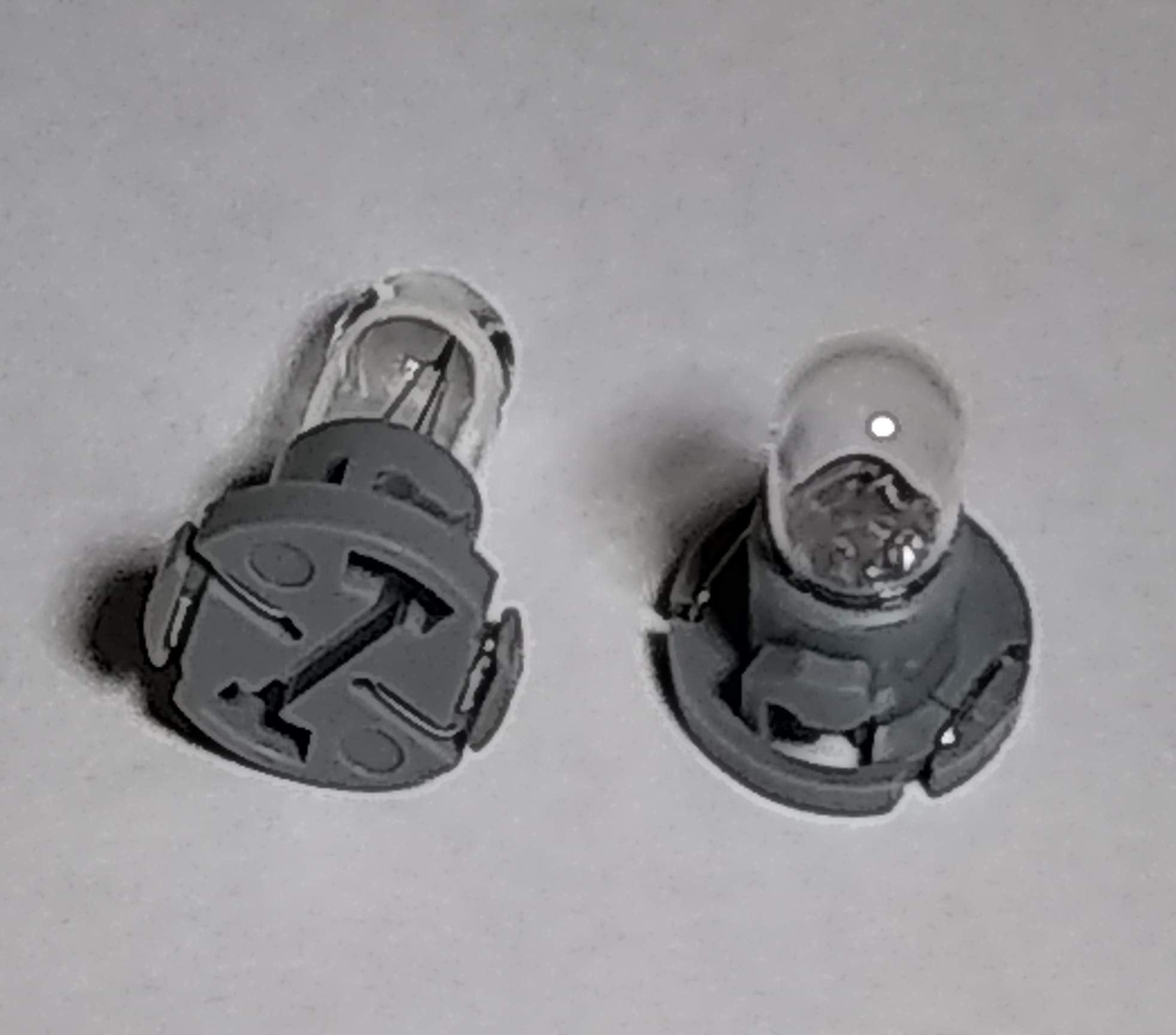 Dashbulb Inc. Dash Bulb Kit Compatible With Toyota Tacoma Heater A/C Climate Control (Set Of 2 Bulbs) Light Bulbs