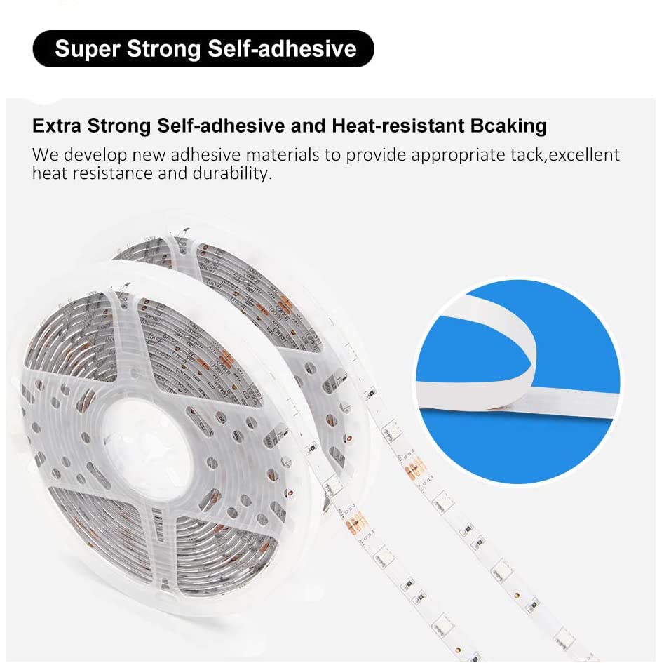 Daybetter Led Strip Lights, 32.8Ft Waterproof Multicolor Tape, 300 Leds, Ir Remote, Indoor/Outdoor Use, Model Flsl-R5132-Rgb-Us