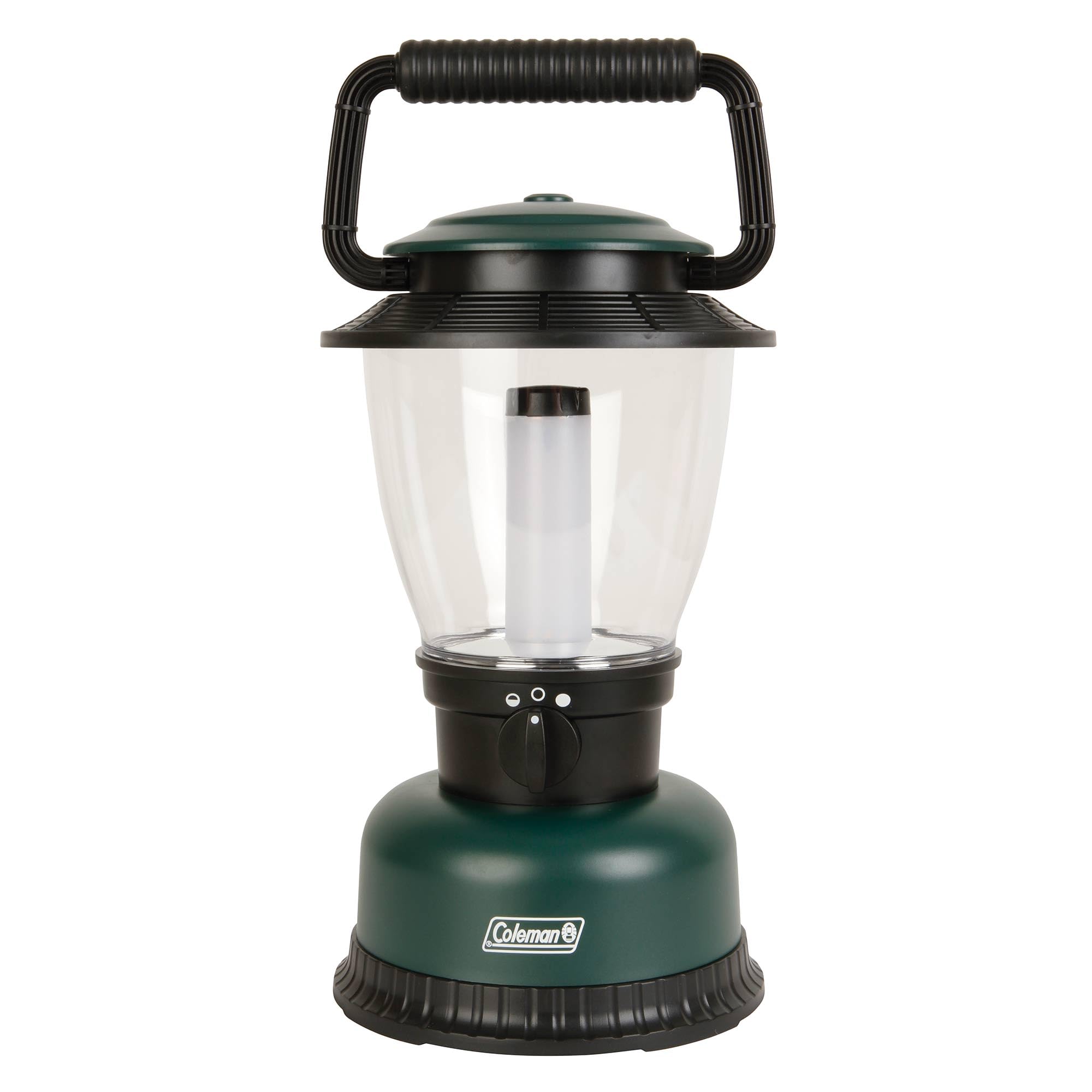 Coleman CPX 6 Compatible Classic XL 700 Lumens IPX4 Waterproof LED Lantern with 2 Modes, Textured Tube, and Large Bail Handle, Rugged Green