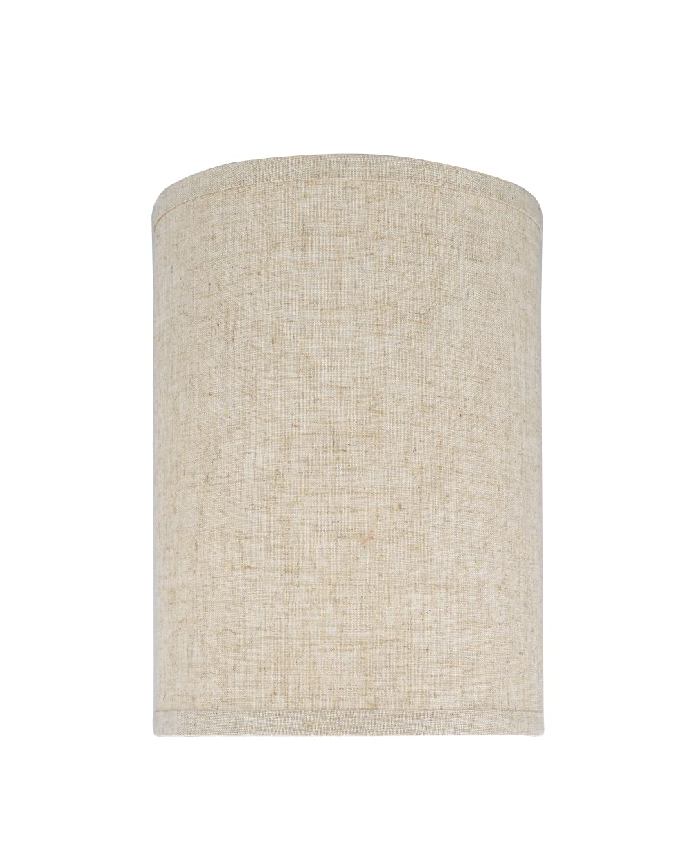 Aspen Creative 31031A Transitional Hardback Drum (Cylinder) Shape Spider Construction Lamp Shade In Beige  8 Wide (8 X 8 X 11)