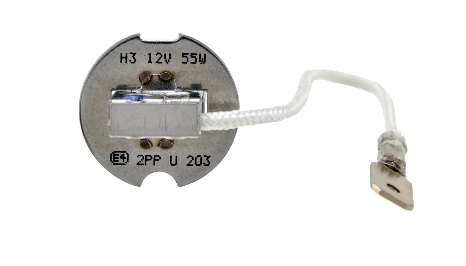 HELLA H71071312 Optilux XB H3 Halogen Bulbs, 12V, 55W, Extreme White, 2 Pack