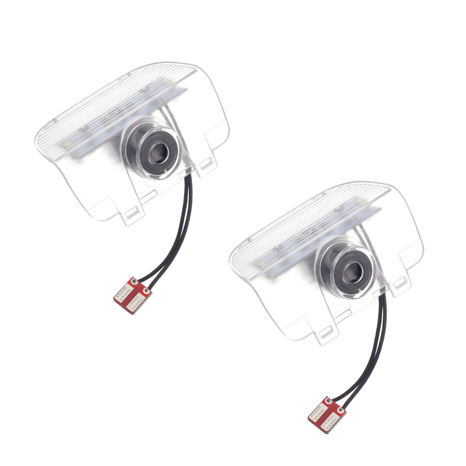 Non-Fading Car Door LED Logo Projector Welcome Lamp Door Light Puddle Lights Kit Compatible with Accessories Accord 2013-2022 (Red  Accord  2013-2022)