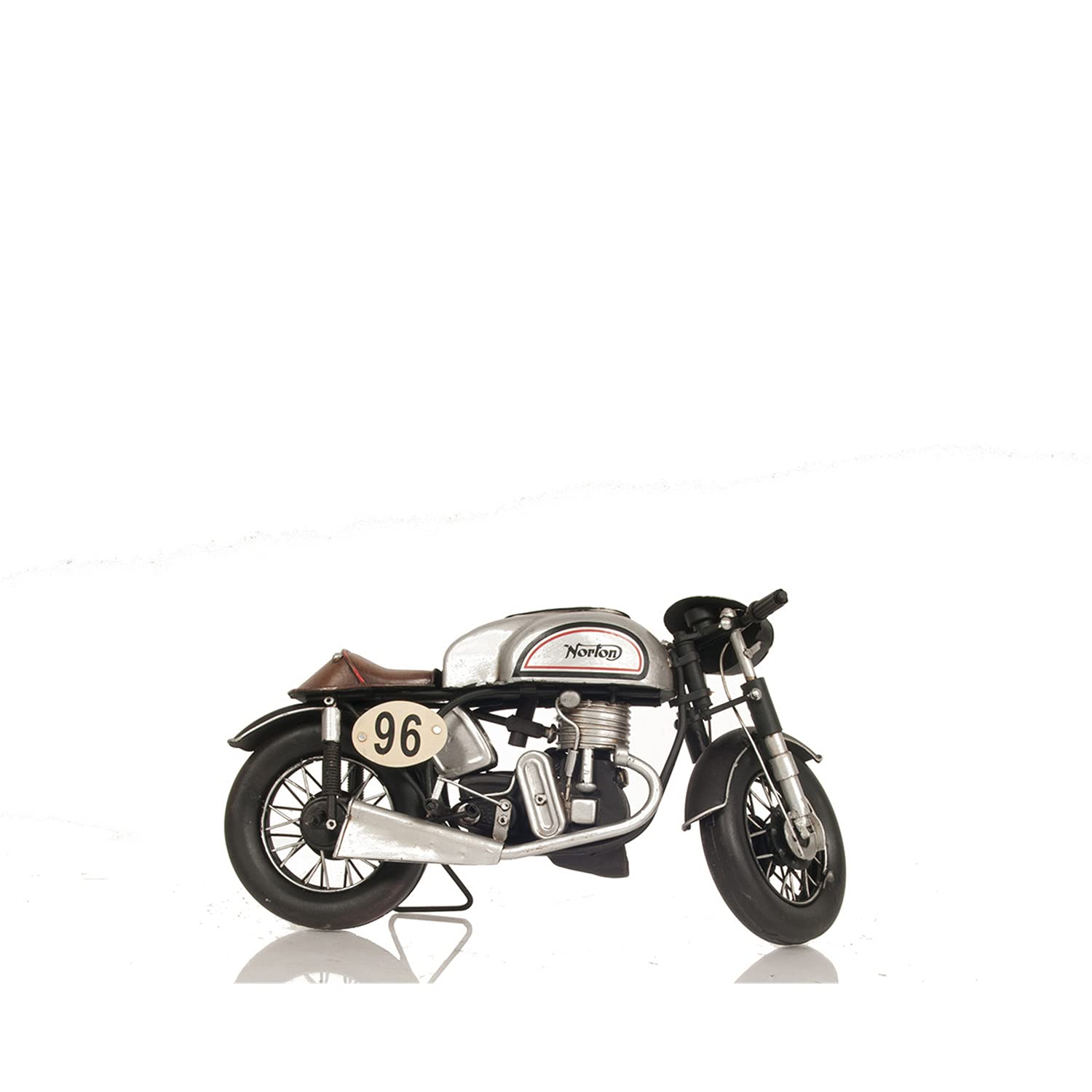 Old Modern Handicrafts 1952 Norton Manx 1:8 Metal Handmade Motorcycle Scaled Model - An Exotic Decoration Piece For Motorcycle E