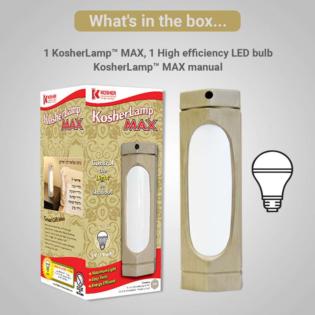 Kosherlamp™ Max - Ivory By Kosher Innovations™