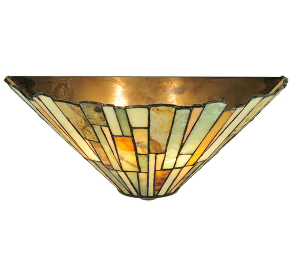 Meyda Tiffany 106732 Lighting, 13 Width, Finish: Moss Green