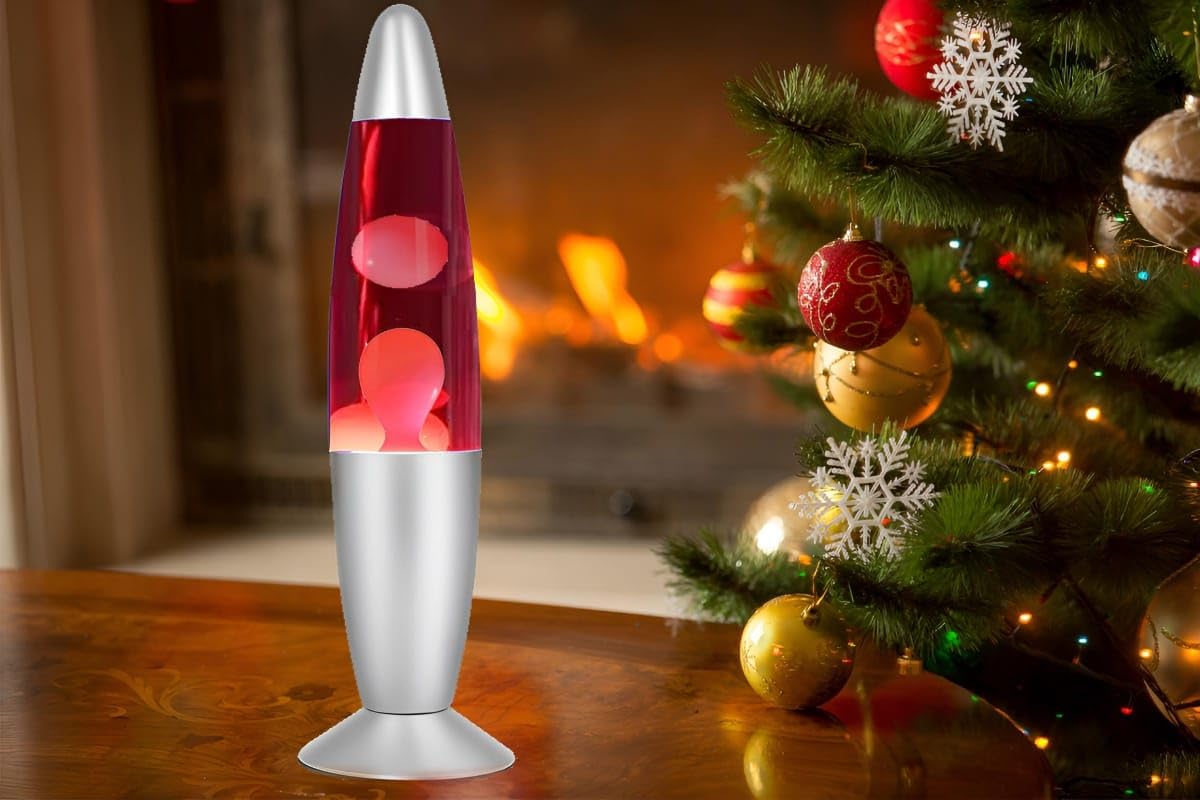 Mindiverse Color Changing LED Smart Magma Liquid Motion Lamp Light with Remote Home Decor Table Lamp for Living Room Bedroom, Of