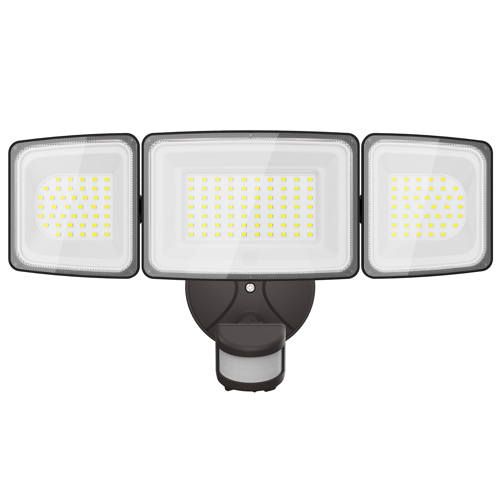 Onforu 100W LED Security Light, 9000lm Motion Sensor, IP65 Waterproof, Brown, Model BDD100G-3
