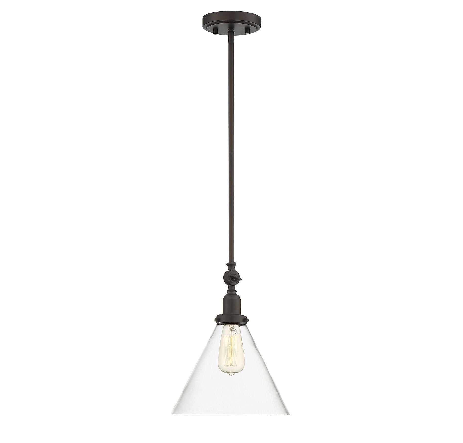 Savoy House 7-9132-1-13 Drake 1-Light Pendant in English Bronze