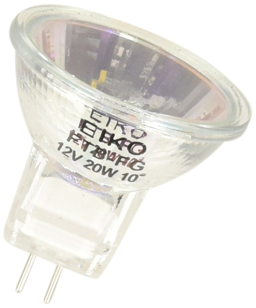 Plusrite Eiko Ftb-Fg Halogen Bulb, 10° Spot, Mr11 Gu4, 12V/20W, Tungsten