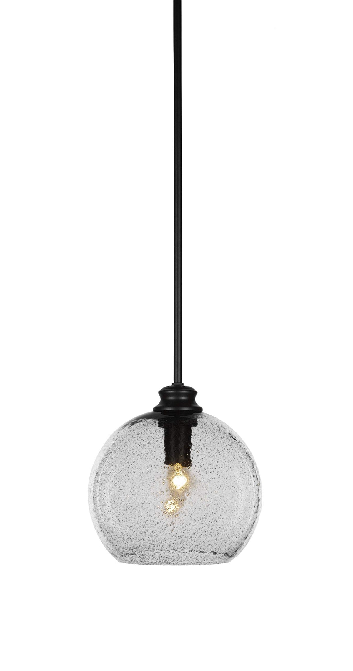 Toltec Lighting Kimbro 1 Light Pendant In Matte Black (71-Mb-4352)