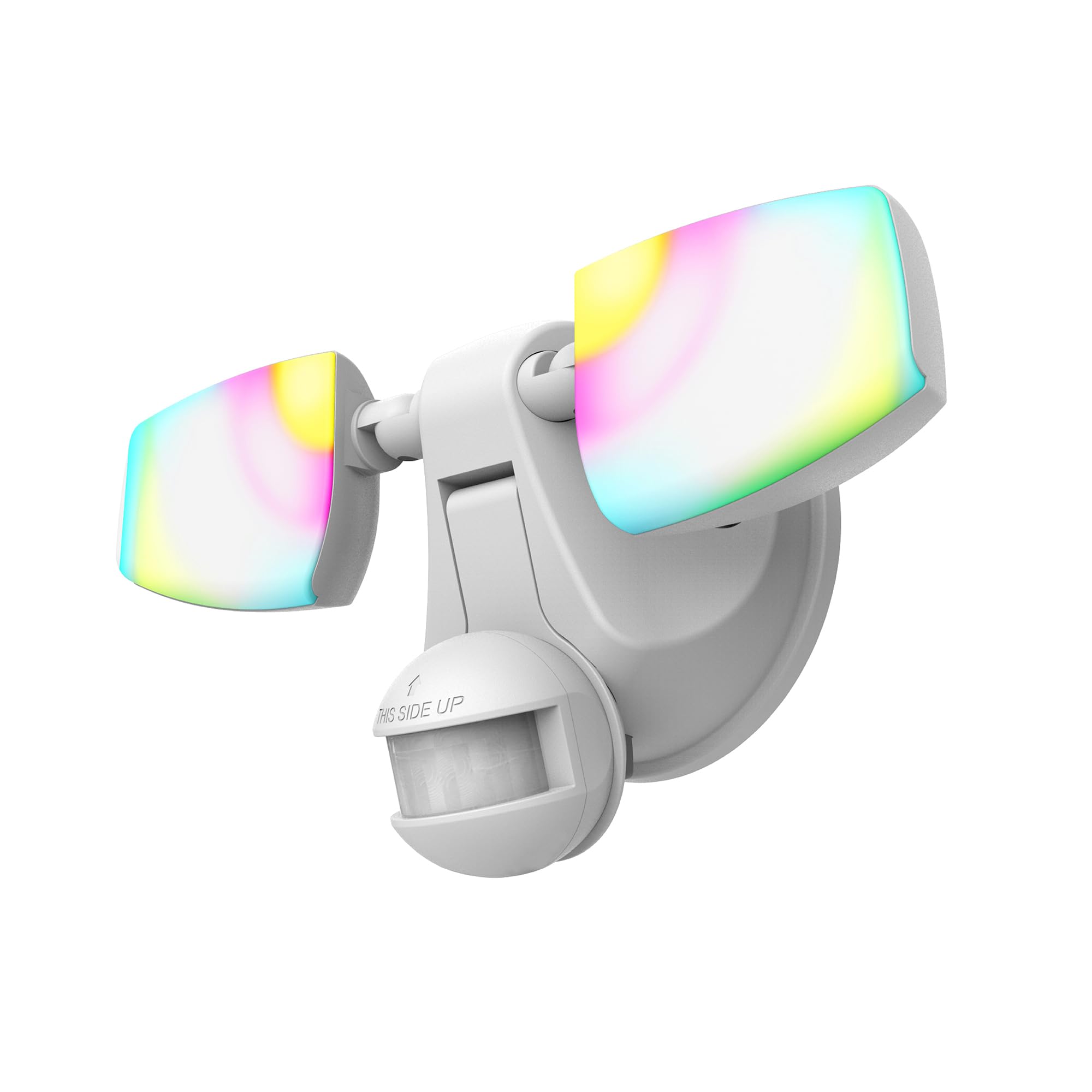 HALO ESF WiZ Motion Smart WiFi Color Changing LED Security Floodlight for Outdoors - White - ESF2ARGBWMW-WIZ