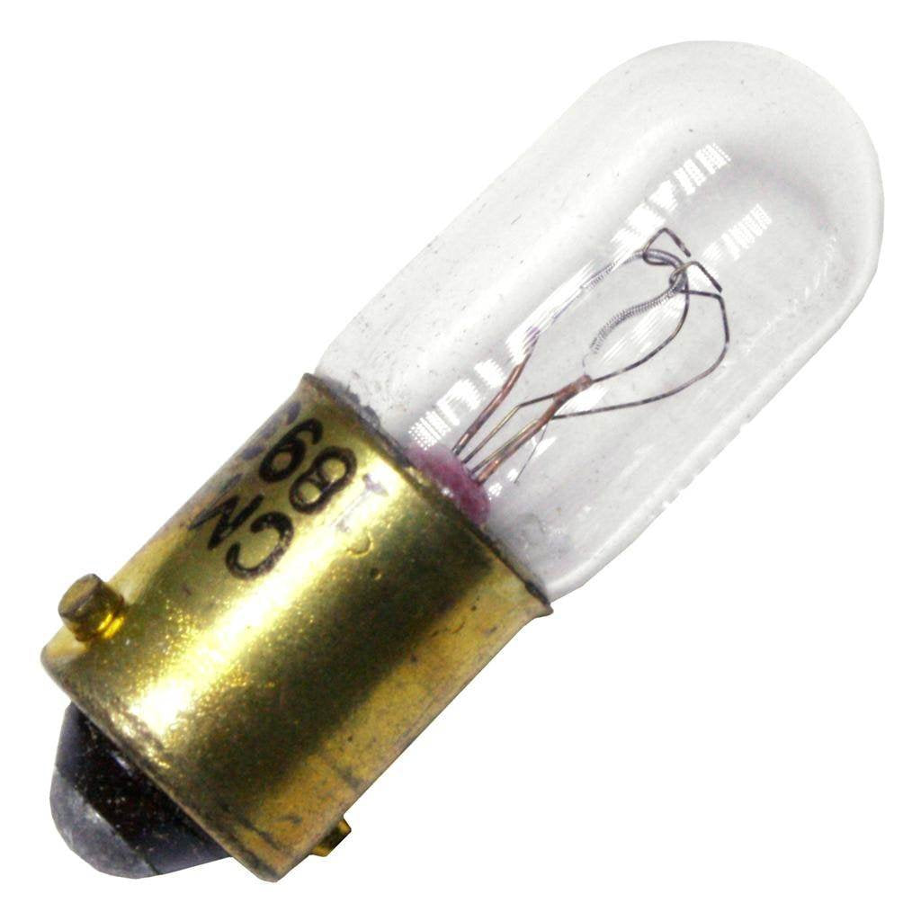Eiko 1893 Halogen Bulbs, T3-1/4 Miniature Bayonet Base, 14V .33A, Tungsten, As Shown