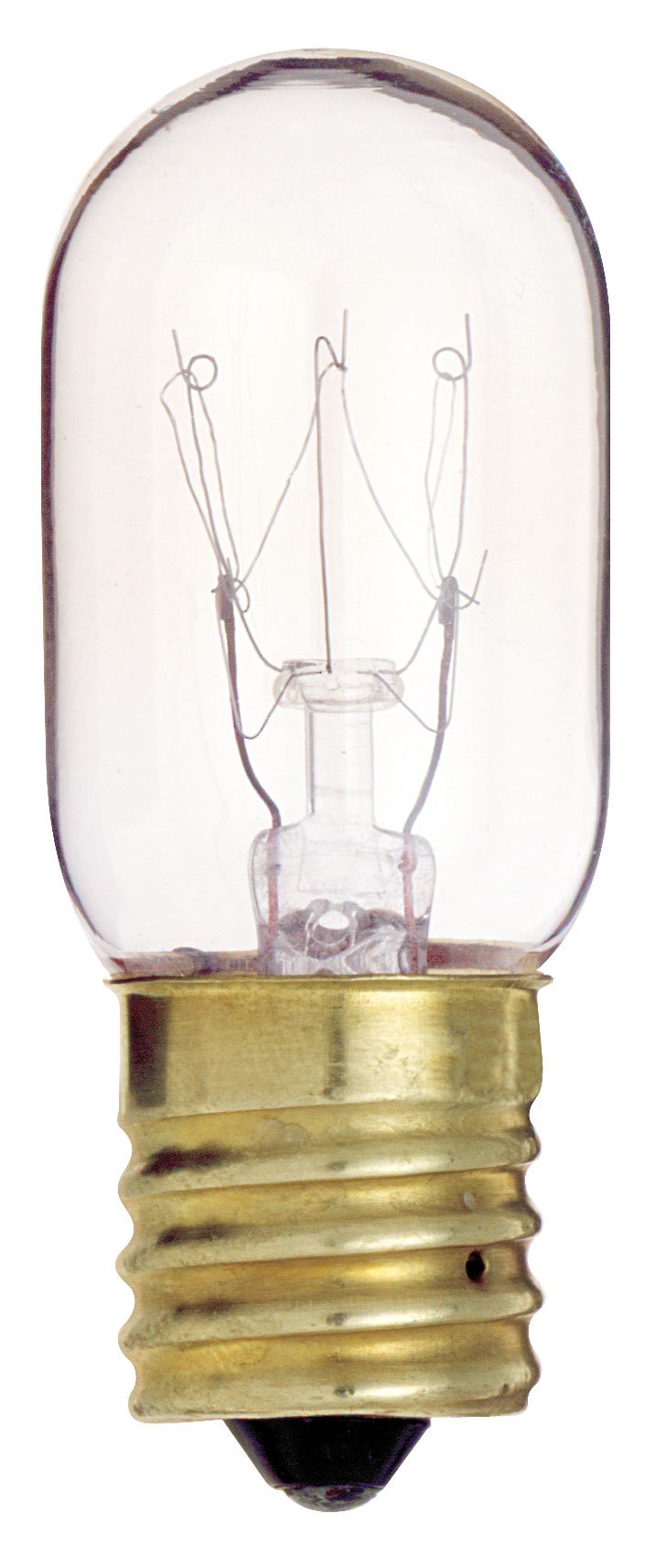 Satco 15W T7 Clear Light Bulb, Intermediate Base, 130V - 1 Count