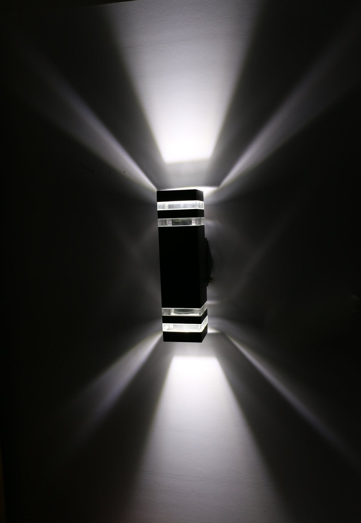 Luminturs 14W E27 Led-Bulb-Replaceable Wall Sconces Outdoor Up/Down Light Pure White