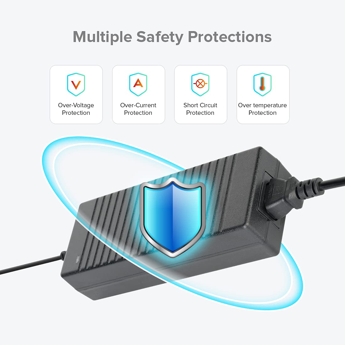Btf-Lighting 24Volt 4Amp Ac100-240V To Dc24V4A Max 96W Suit 3A 2A 1A Device Transformer Power Adapter Converter With 5.5X2.5Mm D