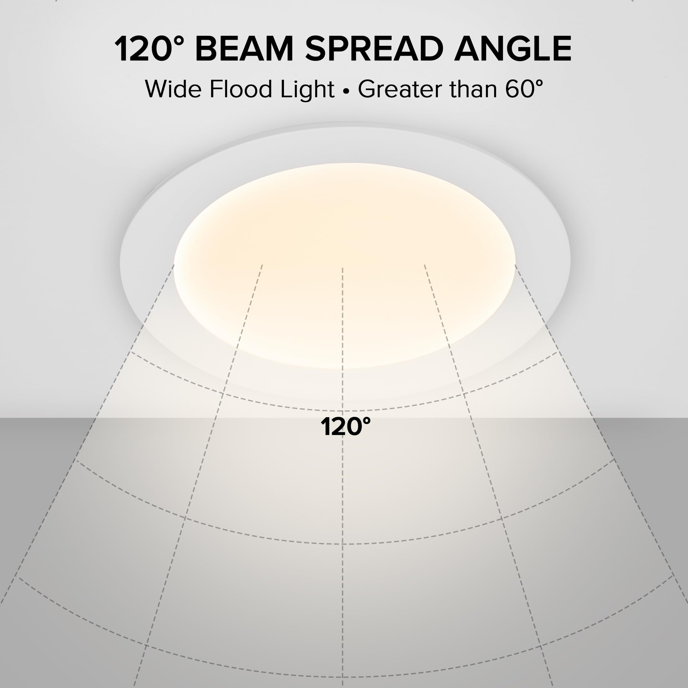 Maxxima Ultra-Thin Recessed LED Downlight, 1050 Lumens, Dimmable, Canless, IC Rated, 2700K-5000K, Single Pack, Aluminum