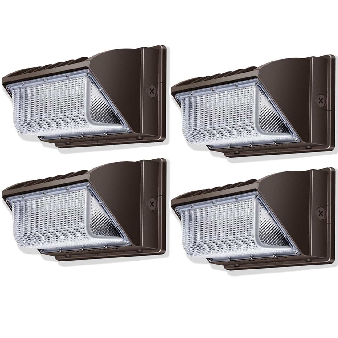 LEDMO Wall Pack Light 150w Waterproof 5000K 21000lm 100-277V Equivalent Energy Save Ultra Bright Commercial Outdoor LED Wall Lig