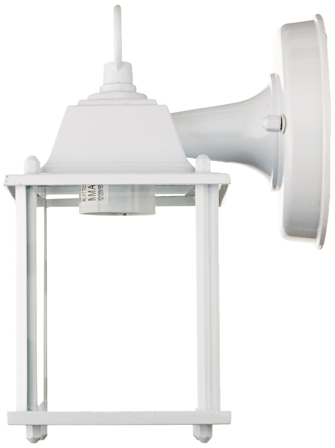 Boston Harbor Al1037-43L 3576527 Dimmable Outdoor Lantern, (1) 60/13 W Medium A19/Cfl Lamp, 8-5/8'' Height X 4-3/8'' Width, Whit