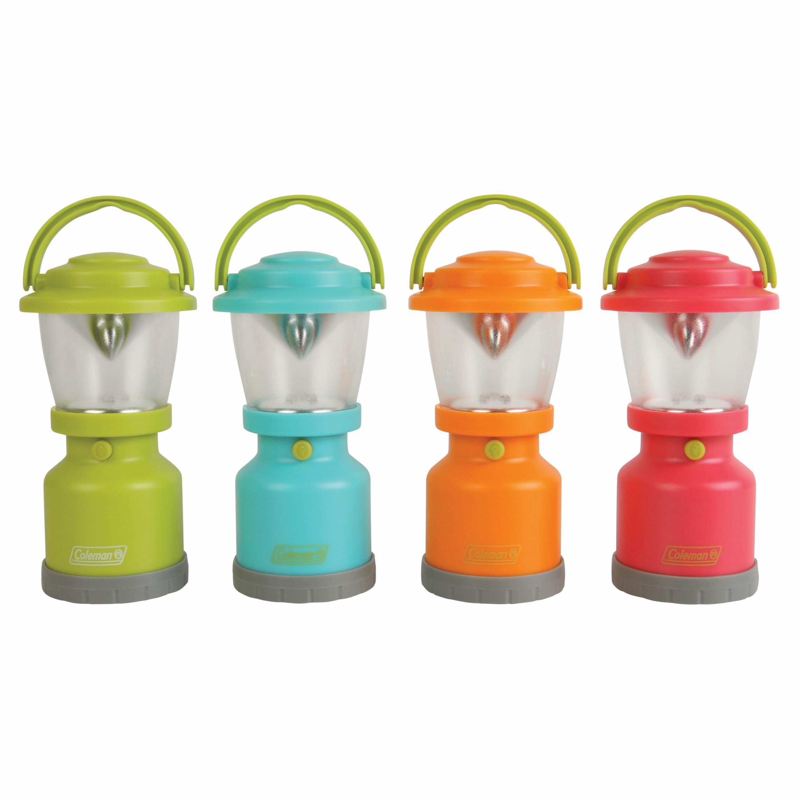 Coleman Kids Adventure Mini LED Lantern - Handheld, Water-Resistant, 16 Hrs Run Time, Plastic, Assorted Colors (Model 2000025911)
