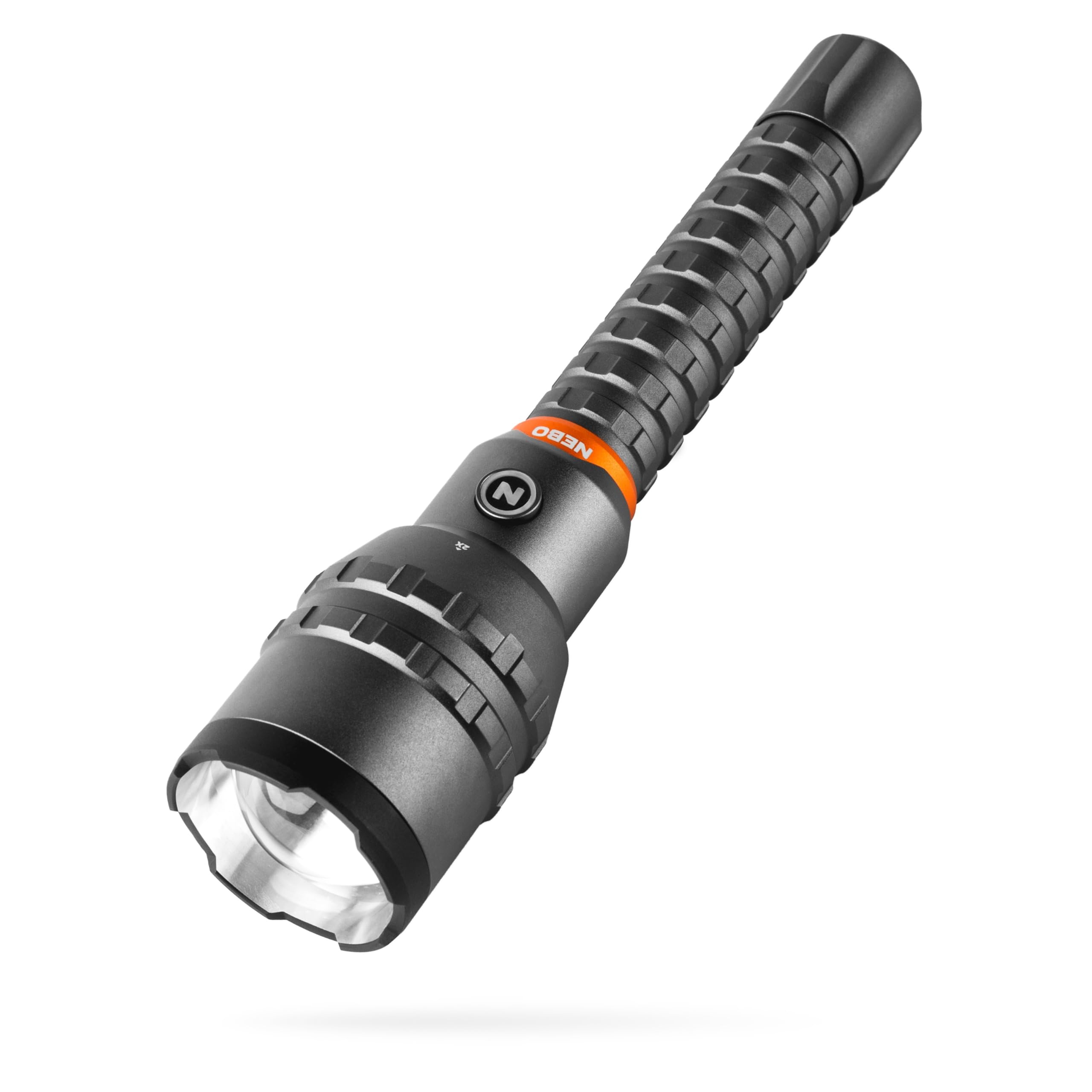 NEBO Rechargeable Flashlight with 2x Zoom, 5 Light Modes, Waterproof IP67, Power Bank, One Size, Multicolor, Model NEB-FLT-1007