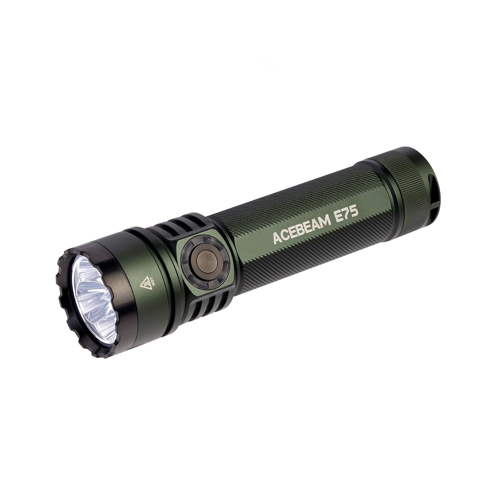 ACEBEAM E75 4500 High Lumens Flashlight with Magnetic Base, Super Bright LED Flashlight Rechargeable, IPX8 Water-Resistant EDC F