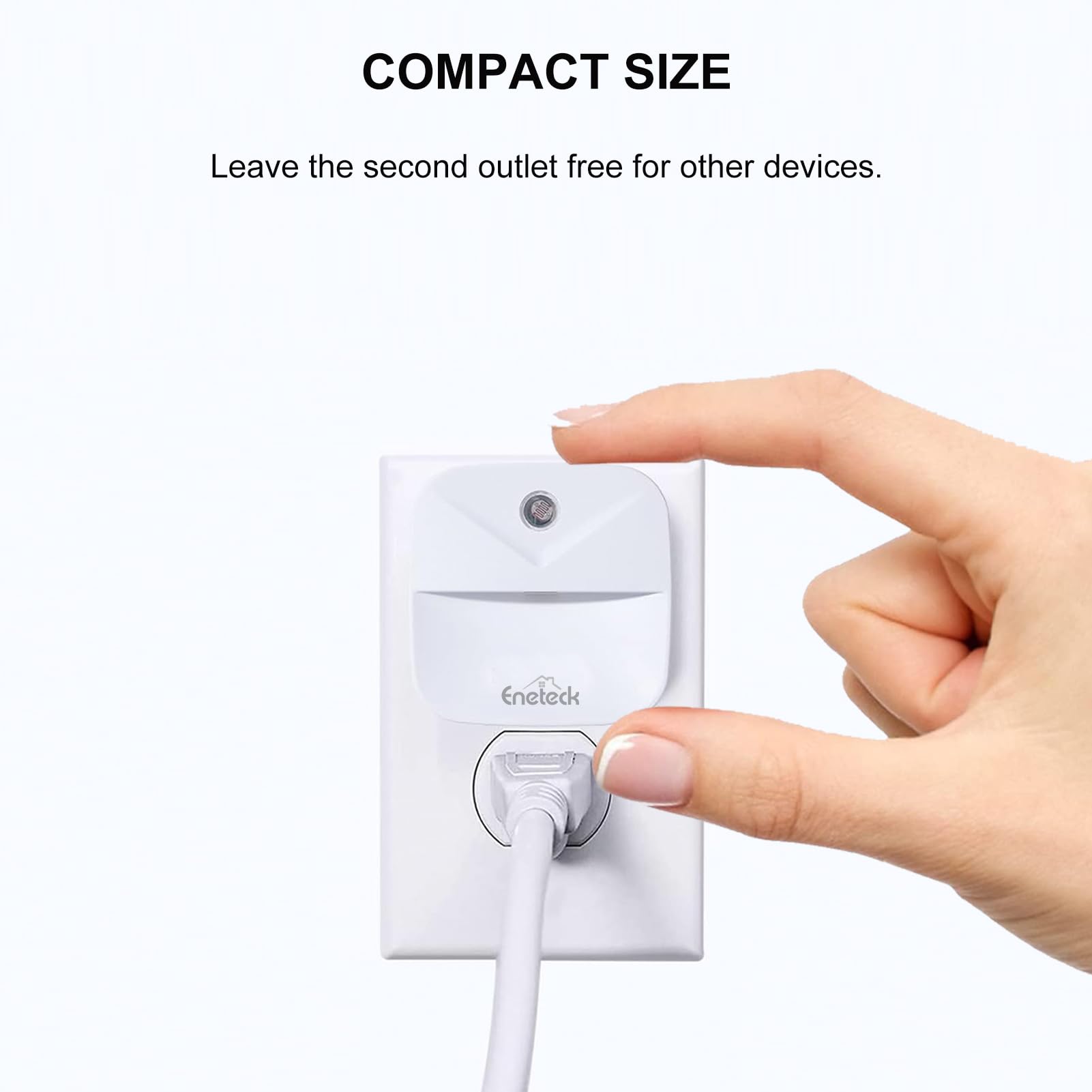 Eneteck Led Night Lights Plug Into Wall,Soft Night Light With Dust To Dawn Sensor,Nightlight For Travel,Kitchen,Adults, Bathroom