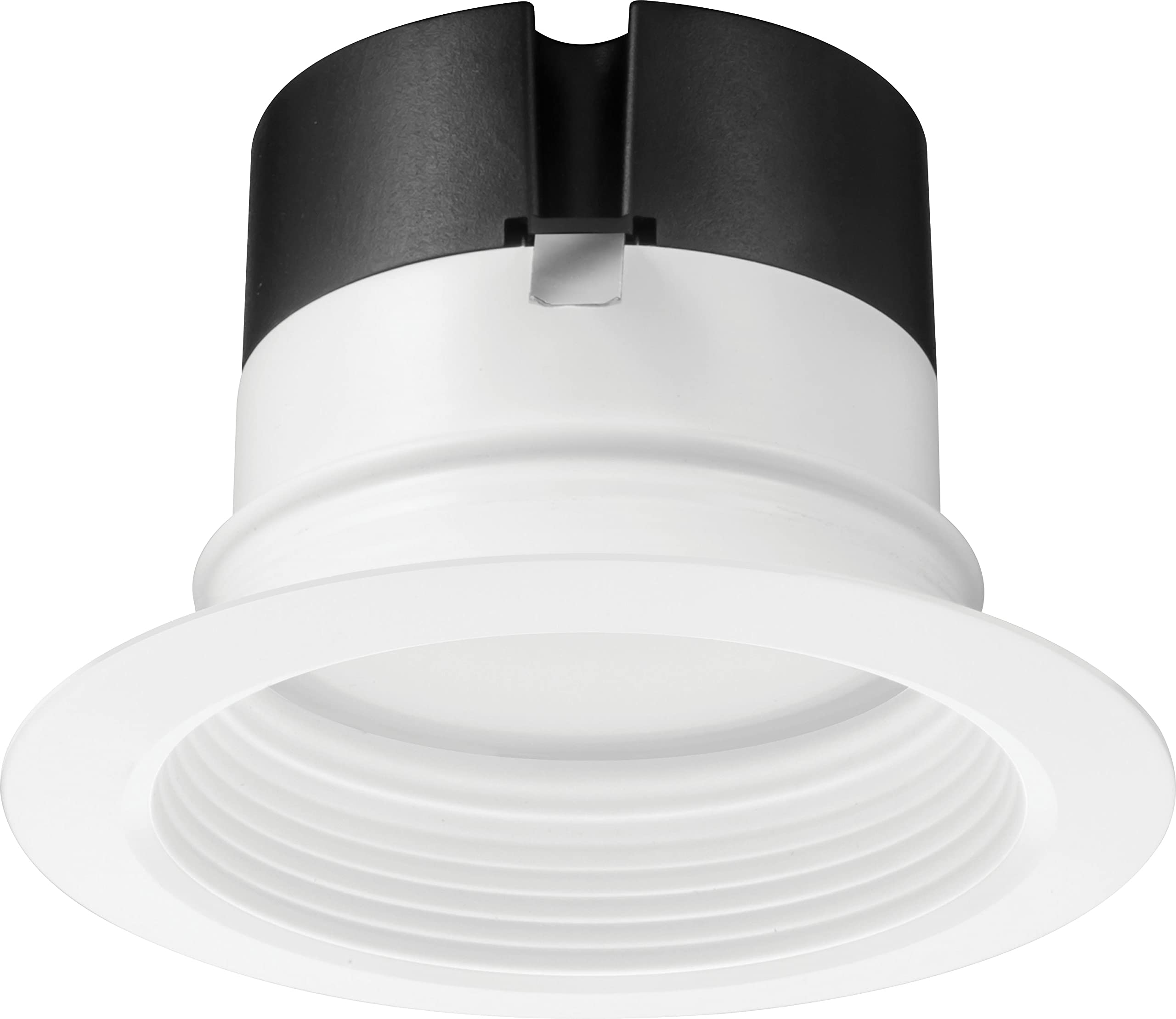 Juno 4Bemw Sww5 90Cri M6 E-Series Led Recessed Downlighting, Baffle Trim, 4-Inch, White