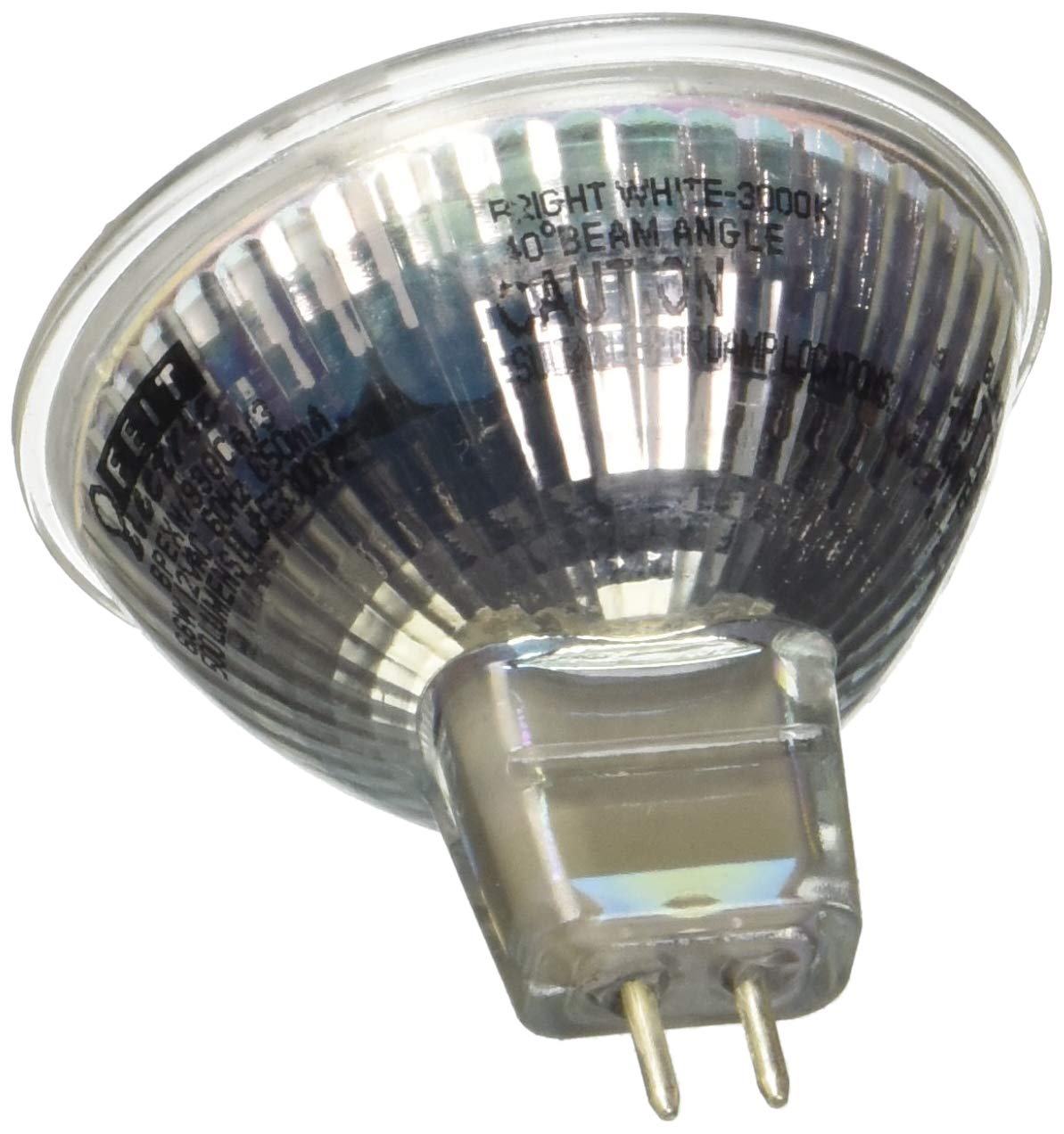 Feit Electric MR16 LED Bulb 50W Equivalent Soft White 6.6W 3 Count Pack