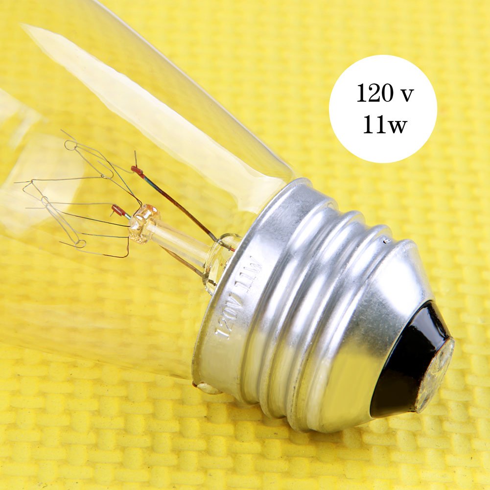 Skullis S14 Outdoor String Light Bulbs Set, 30 Pack, Clear, Shatterproof, 120V 11W, Vintage Patio Lighting