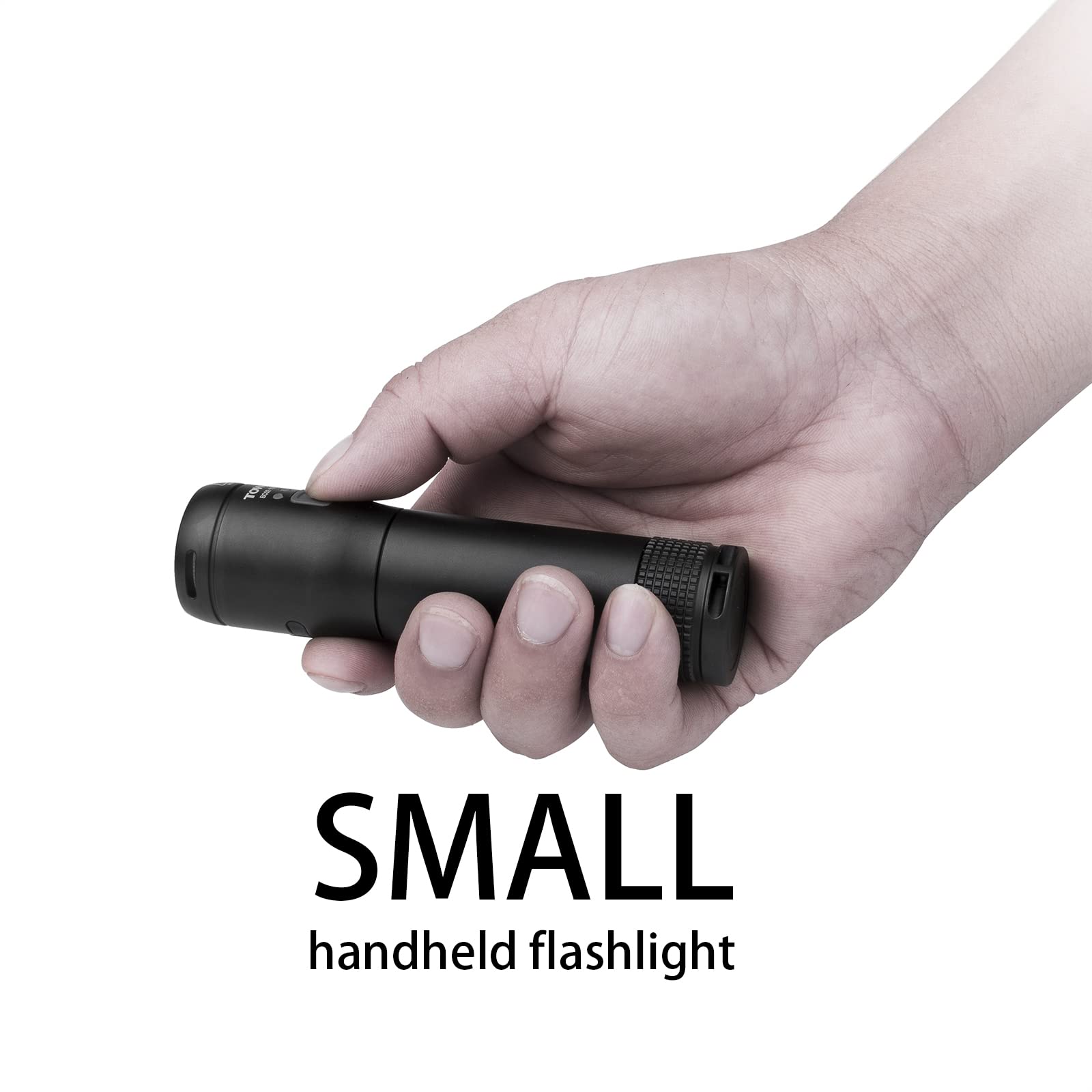 Towild Bc02-700C Flashlight 700 High Lumens,Rechargeable Led Flashlights Edc Pocket Flashlight For Camping,Outdoor And Emergency
