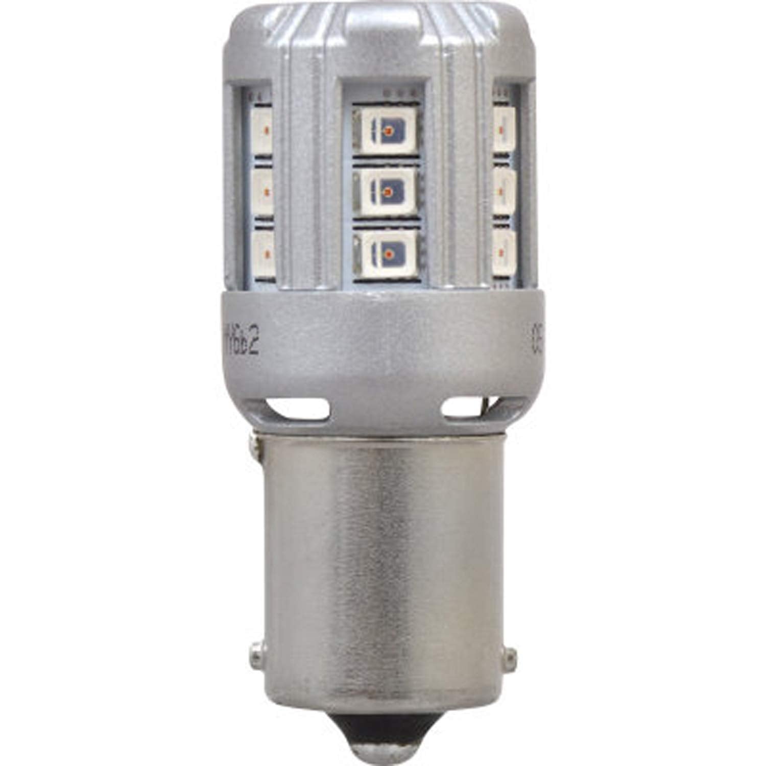SYLVANIA 1156 LED Mini Bulb - Amber - Ideal for Park and Turn Lights - 2 Pack