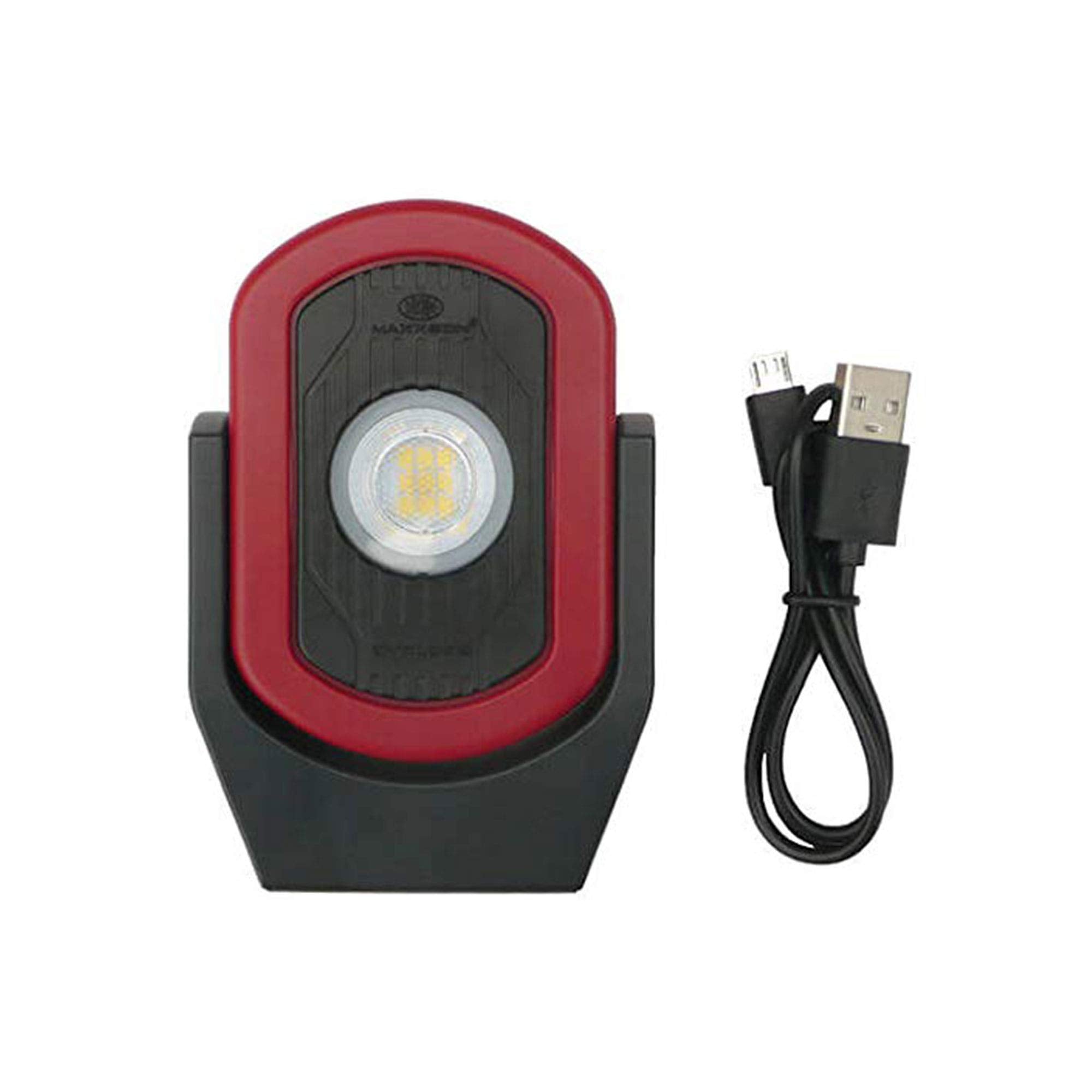 Maxxeon Mxn00810 Workstar Cyclops, Usb-C Rechargeable Led Inspection Light, Red, (Pack Of 1)