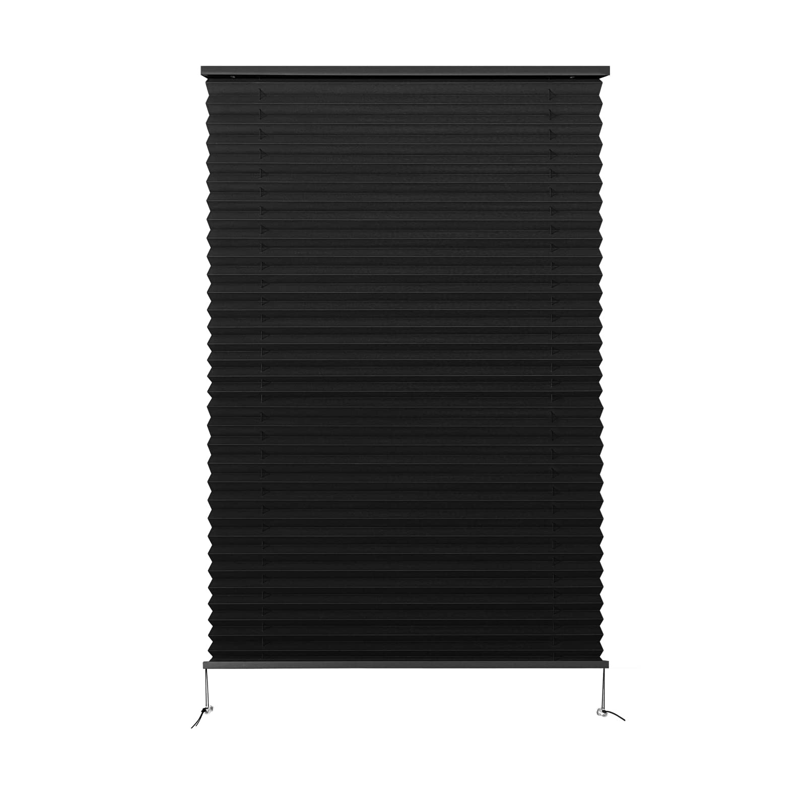 Dulepax Rv Blinds,Rv Pleated Shades,Rv Blinds Pleated Shades, 26'' W X 38'' L Black Rv Window Shades,Camper Blinds,Rv Window Bli