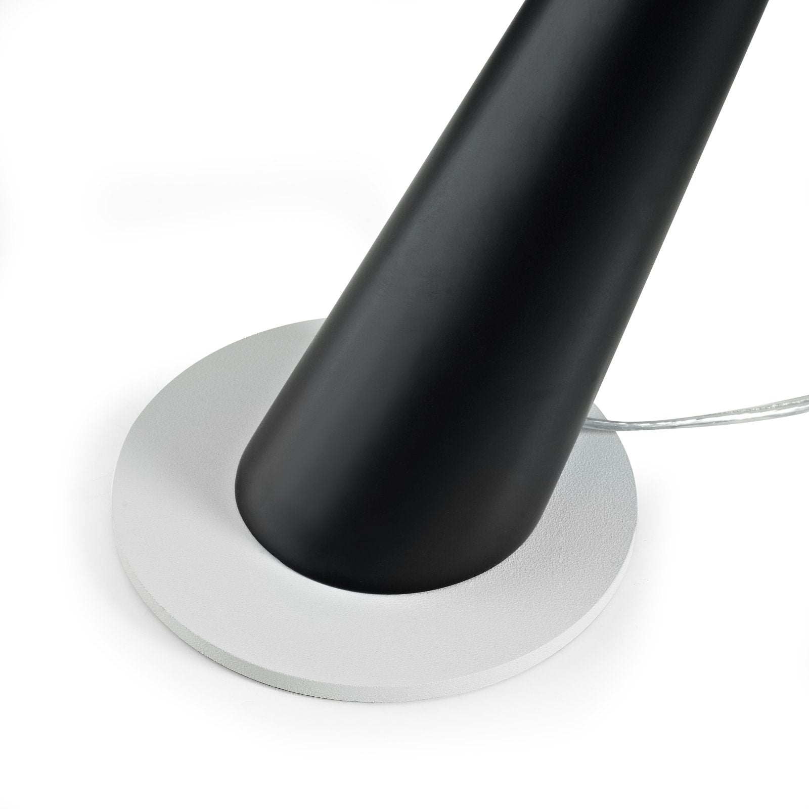 Modway Gooseneck Table Lamp, Acrylic, Black, Model EEI-668-BLK