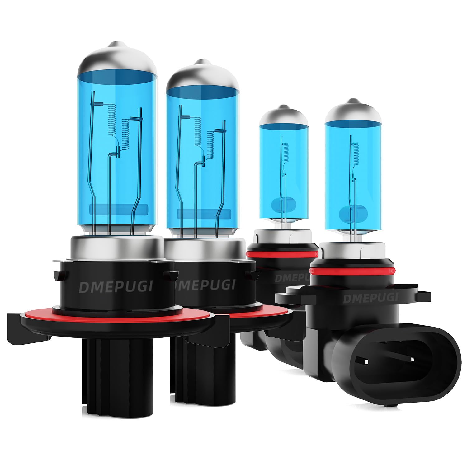 DMEPUGI Light Bulbs Compatible with DODGE RAM 1500 2500 3500 (2006 2007 2008) pick up Headlight Bulbs, 9008/H13 High/Low Beam ha