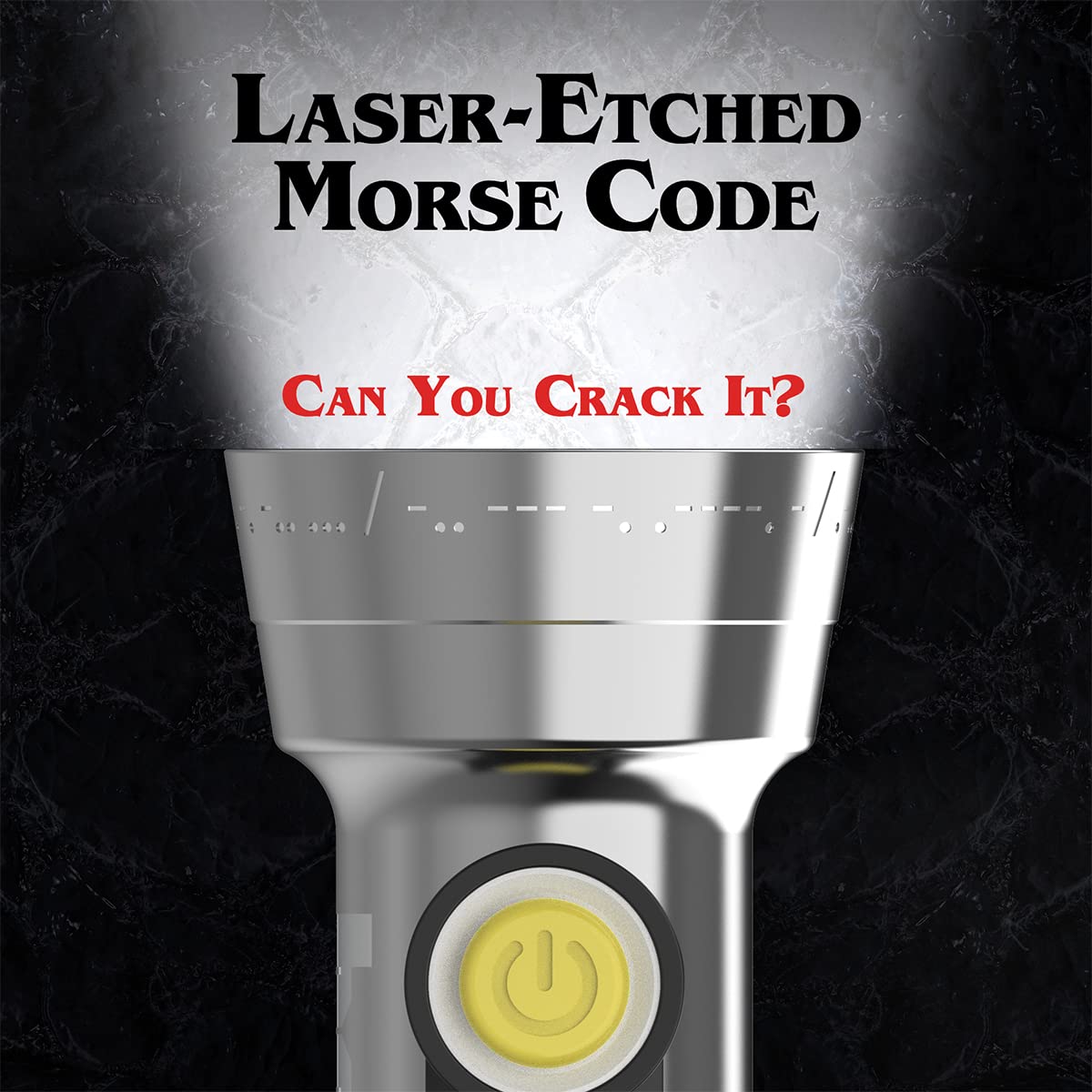 Energizer Stranger Things Demogorgon LED Flashlight, Vintage Collector's Edition, Silver, 1 Count, Batteries Included