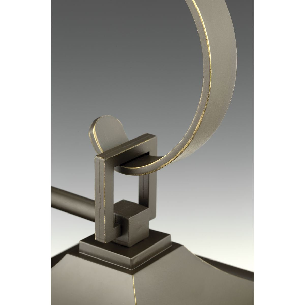 Progress Lighting 2-Light Outdoor Wall Lantern, Clear Beveled Glass, Antique Bronze, Aluminum, Model P560022-020