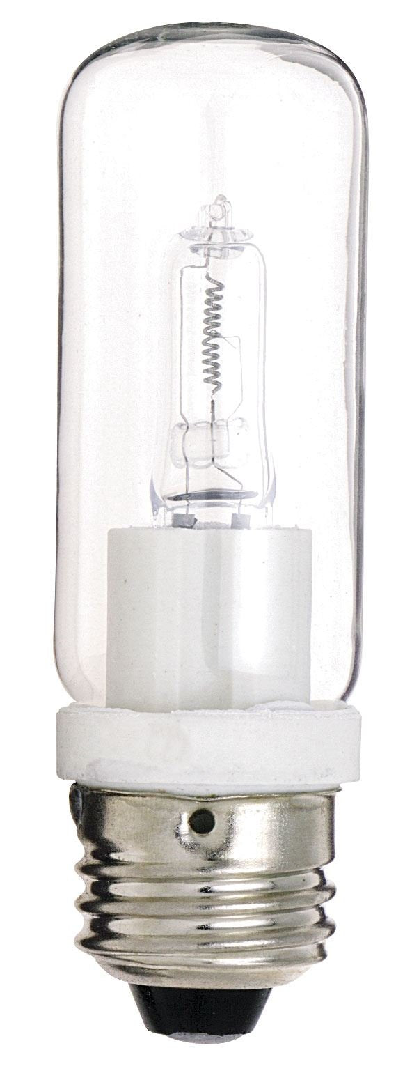 Satco 250 Watt T10 Clear Halogen Tubular Light Bulb 120 Volt Medium Base